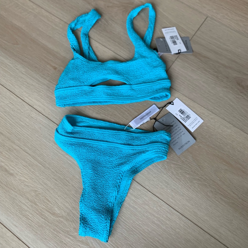 Bond-eye Turquoise Bikini Set